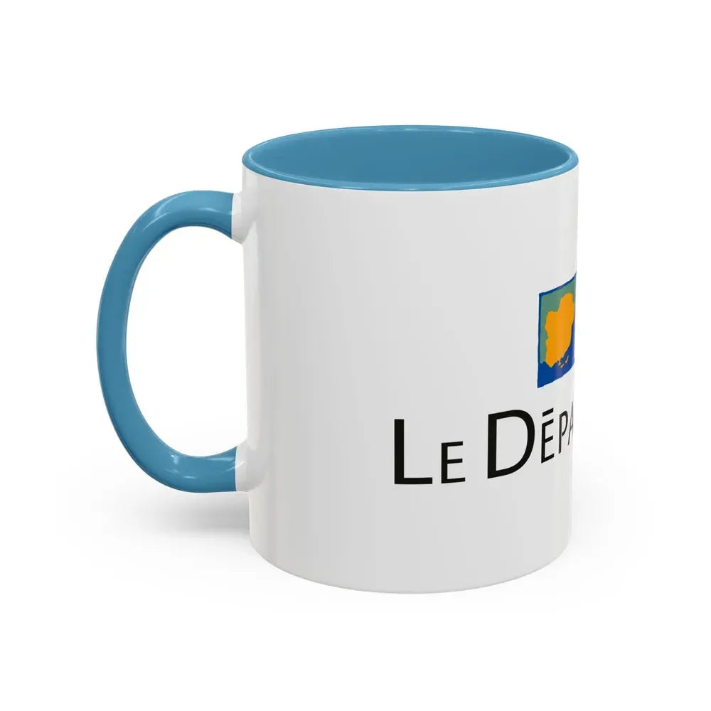 Flag of Var France - Accent Coffee Mug - Go Mug Yourself