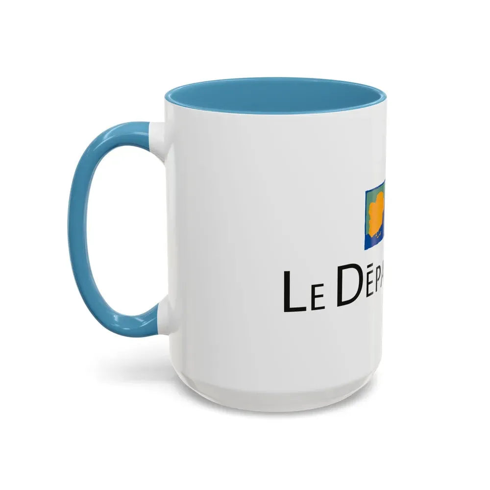 Flag of Var France - Accent Coffee Mug - Go Mug Yourself