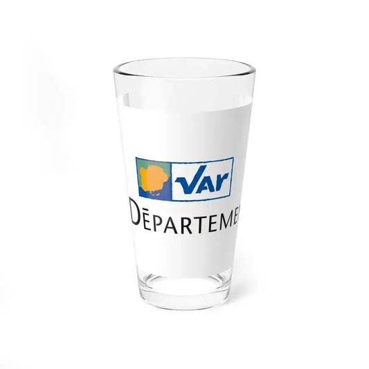 Flag of Var France - Pint Glass 16oz 16oz - Go Mug Yourself
