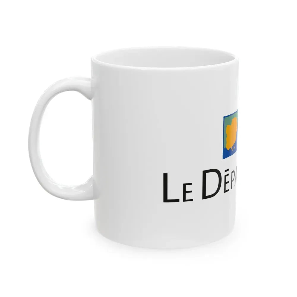 Flag of Var France - White Coffee Mug - Go Mug Yourself
