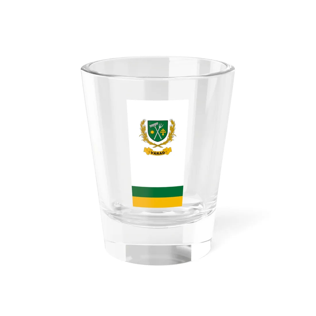 Flag of Varad (Hungary) Shot Glass 1.5oz 1.5oz - Go Mug Yourself