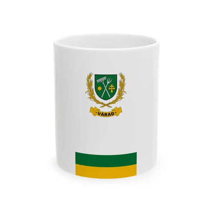 Flag of Varad (Hungary) White Coffee Mug 11oz - Go Mug Yourself