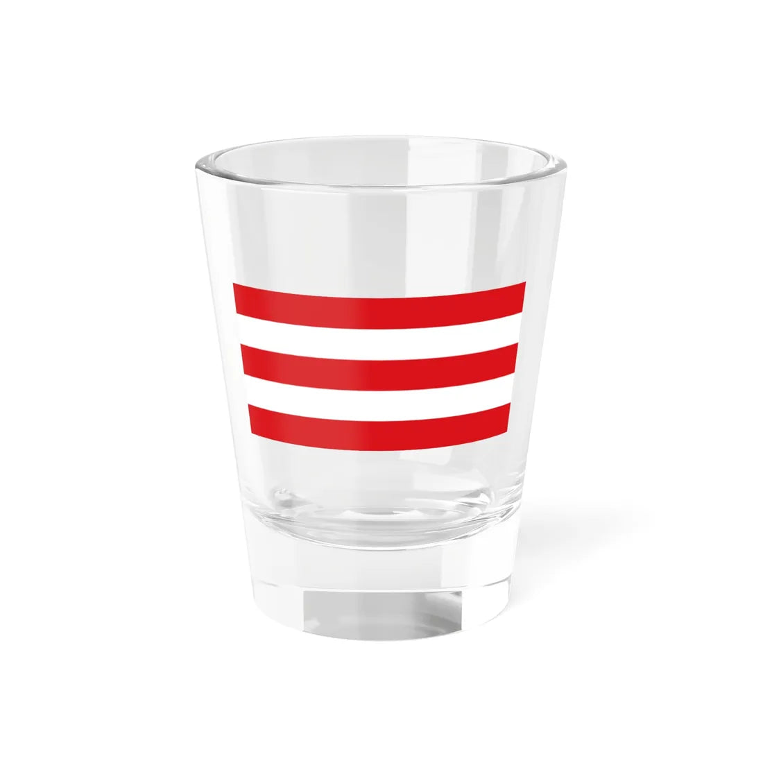 Flag of Varaždin (Croatia) Shot Glass 1.5oz 1.5oz - Go Mug Yourself