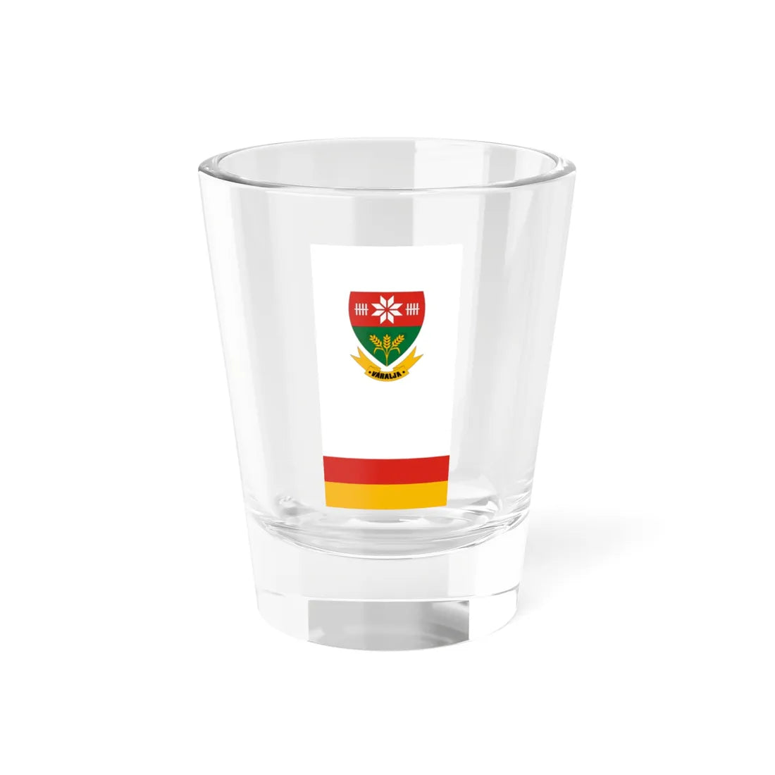 Flag of Varalja (Hungary) Shot Glass 1.5oz 1.5oz - Go Mug Yourself