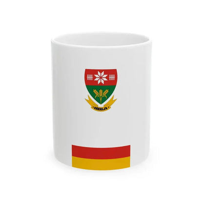 Flag of Varalja (Hungary) White Coffee Mug 11oz - Go Mug Yourself