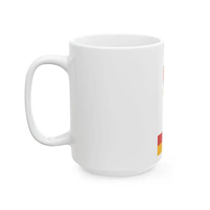 Flag of Varalja (Hungary) White Coffee Mug - Go Mug Yourself
