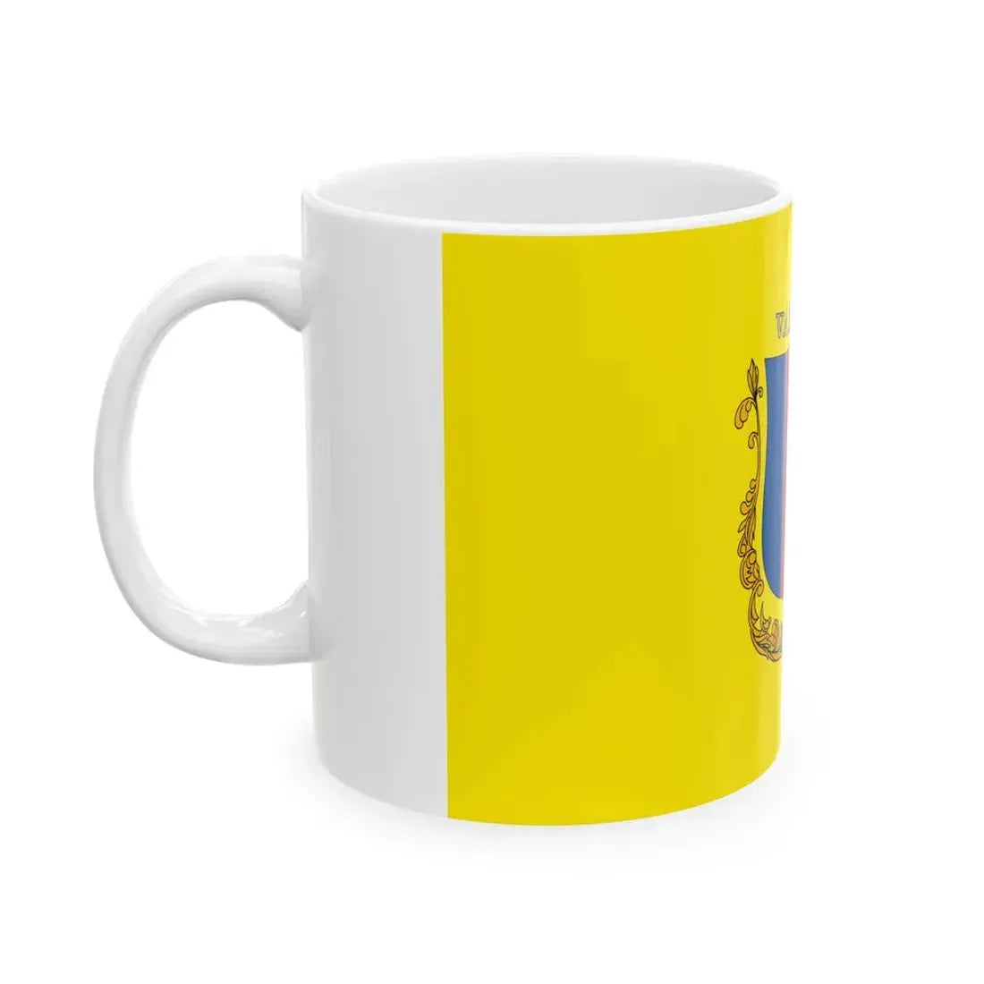 Flag of Vardomb (Hungary) White Coffee Mug - Go Mug Yourself