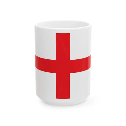 Flag of Varese (Italy) White Coffee Mug 15oz - Go Mug Yourself