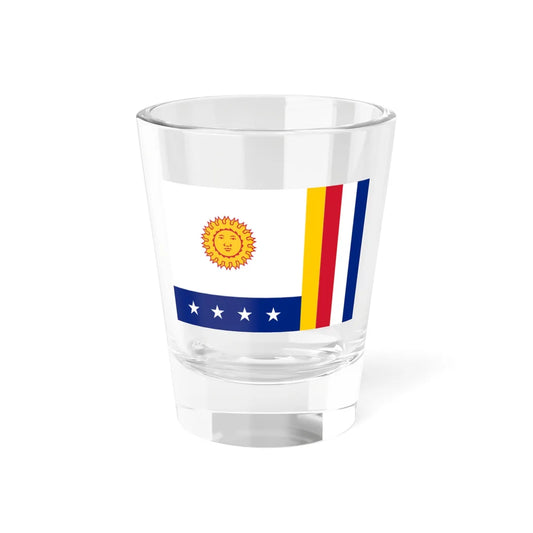 Flag of Vargas State (Venezuela) Shot Glass 1.5oz 1.5oz - Go Mug Yourself