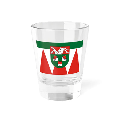 Flag of Varosfold (Hungary) Shot Glass 1.5oz 1.5oz - Go Mug Yourself