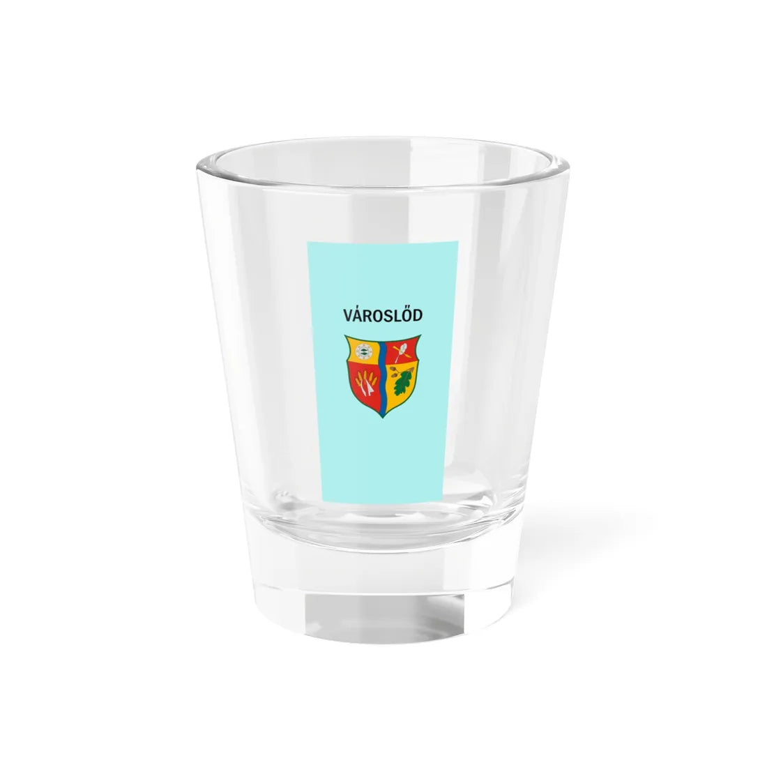 Flag of Varoslod (Hungary) Shot Glass 1.5oz 1.5oz - Go Mug Yourself