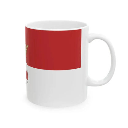 Flag of Varpalota (Hungary) White Coffee Mug - Go Mug Yourself