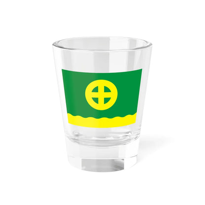 Flag of Varstu Parish (Estonia) Shot Glass 1.5oz 1.5oz - Go Mug Yourself
