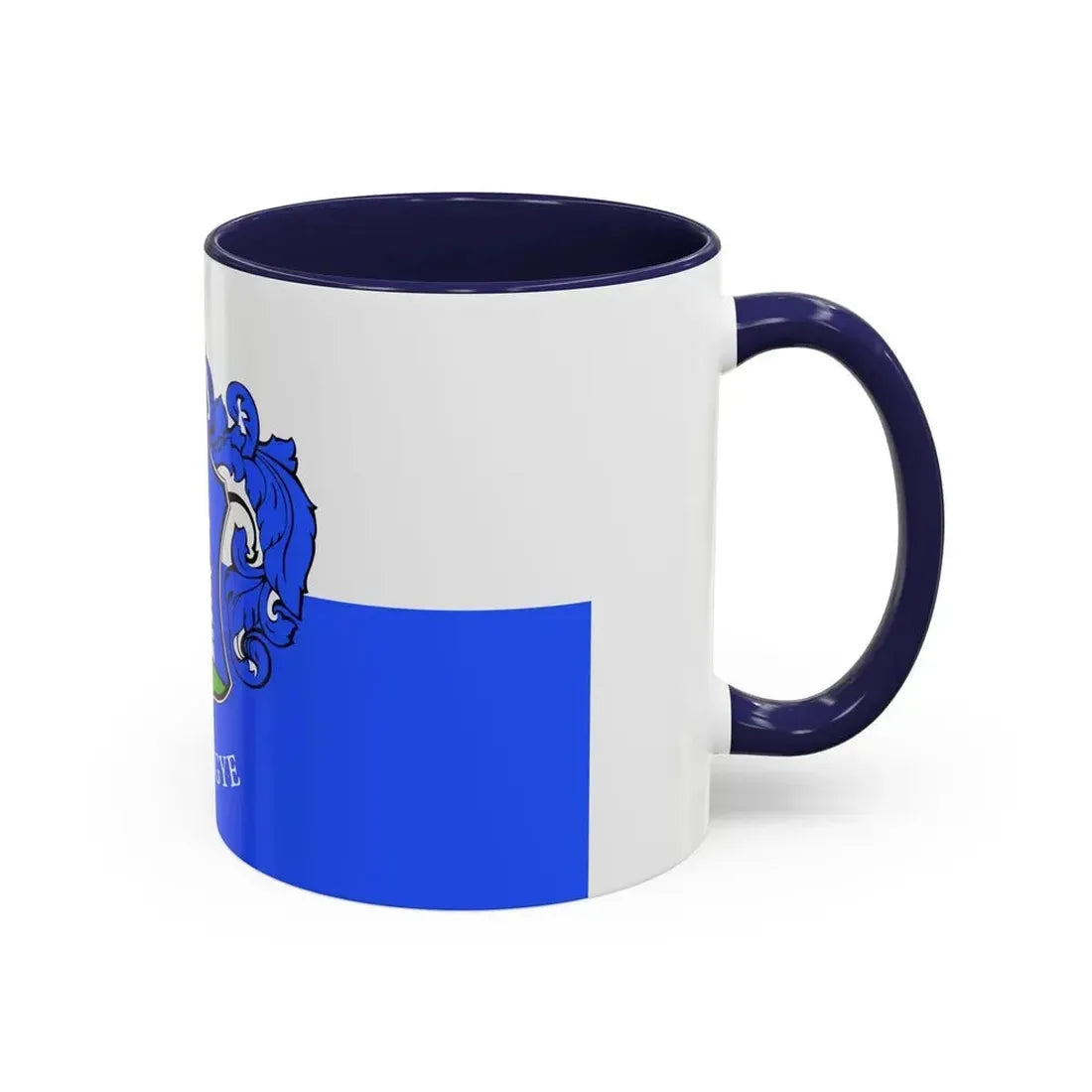 Flag of Vas County Hungary - Accent Coffee Mug - Go Mug Yourself