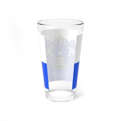 Flag of Vas County Hungary - Pint Glass 16oz - Go Mug Yourself