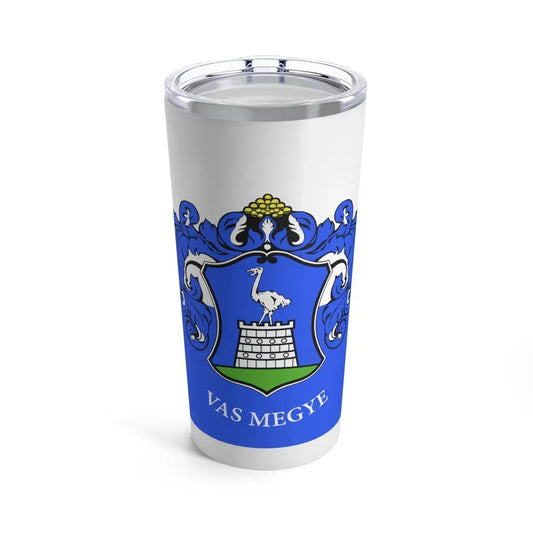 Flag of Vas County Hungary - Tumbler 20oz 20oz - Go Mug Yourself