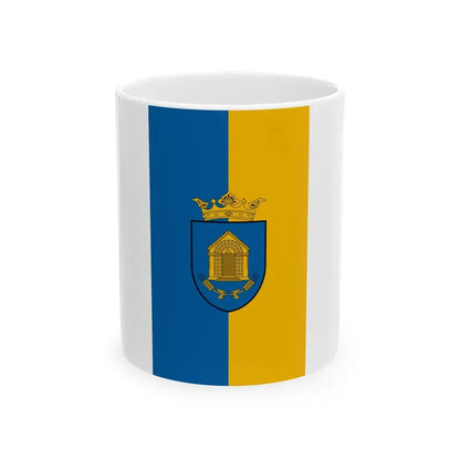 Flag of Vasalja (Hungary) White Coffee Mug 11oz - Go Mug Yourself