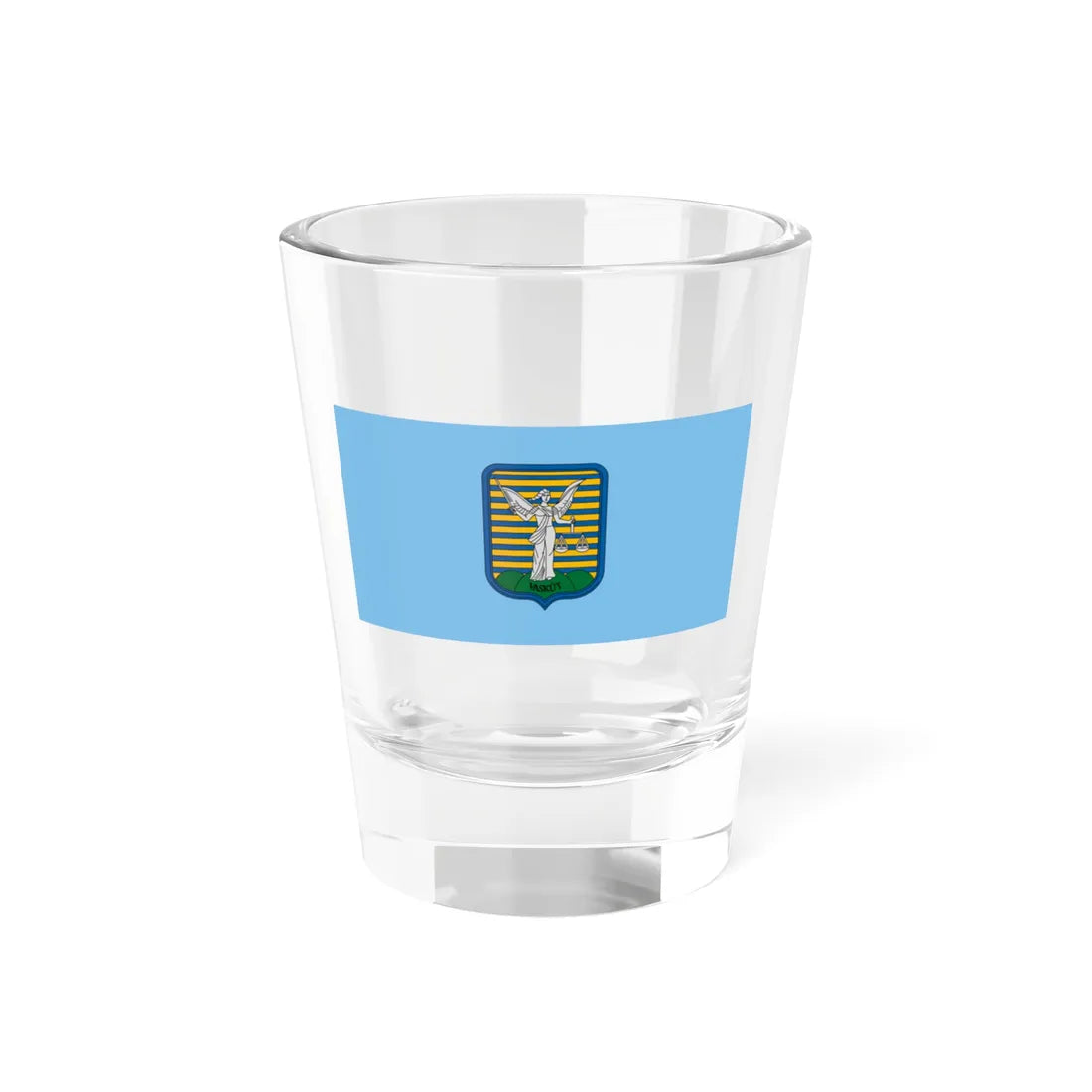 Flag of Vaskut (Hungary) Shot Glass 1.5oz 1.5oz - Go Mug Yourself