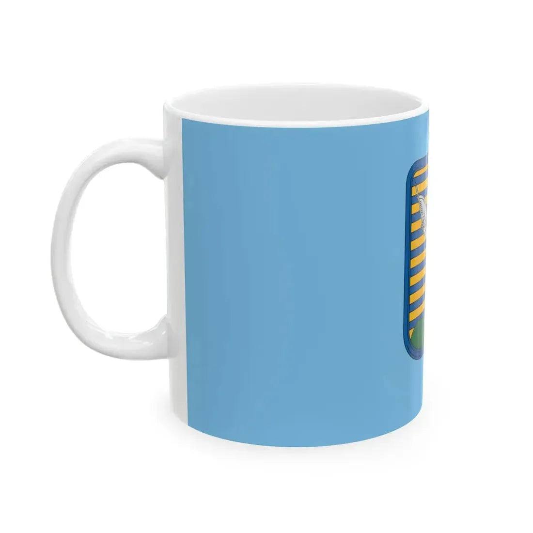 Flag of Vaskut (Hungary) White Coffee Mug - Go Mug Yourself