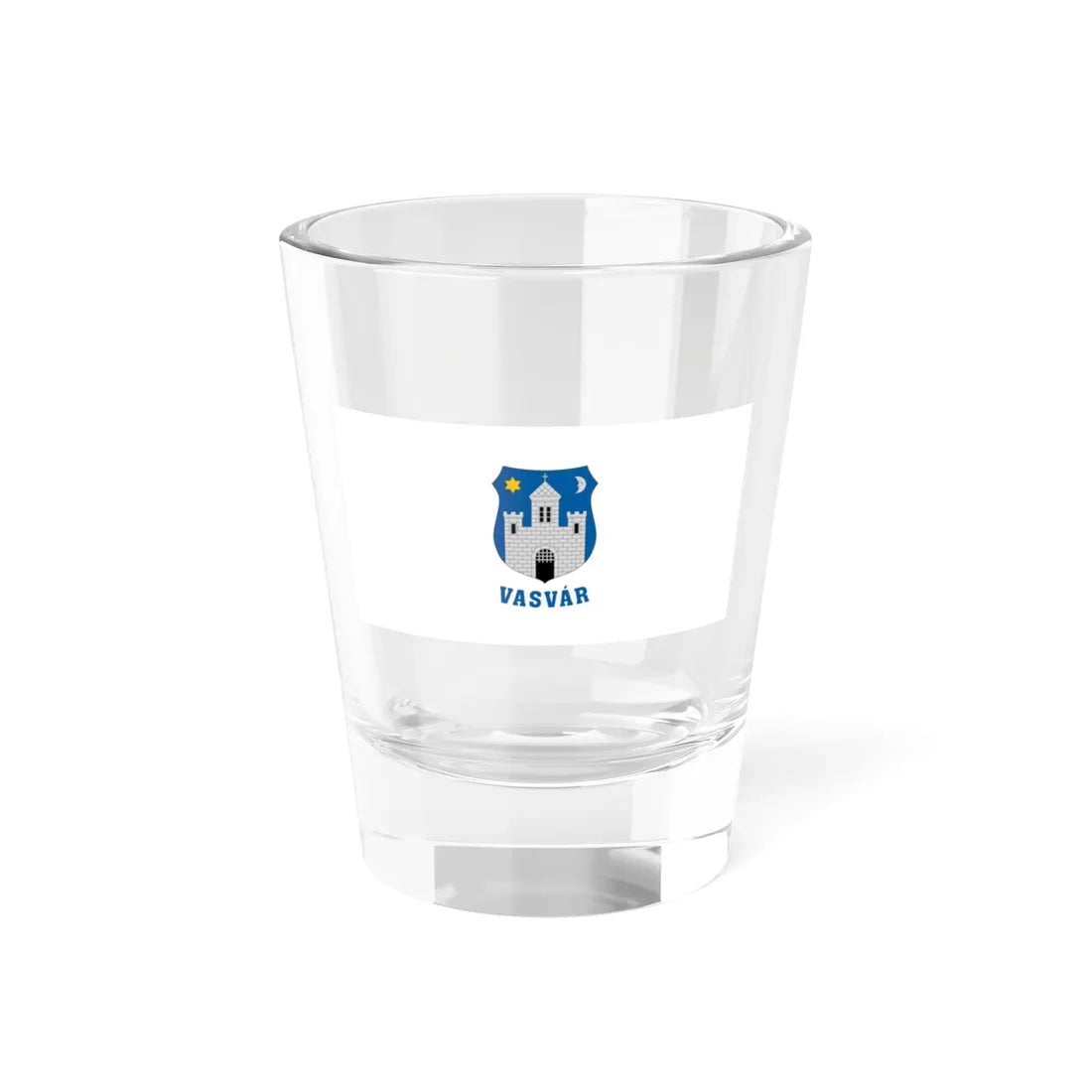 Flag of Vasvar (Hungary) Shot Glass 1.5oz 1.5oz - Go Mug Yourself