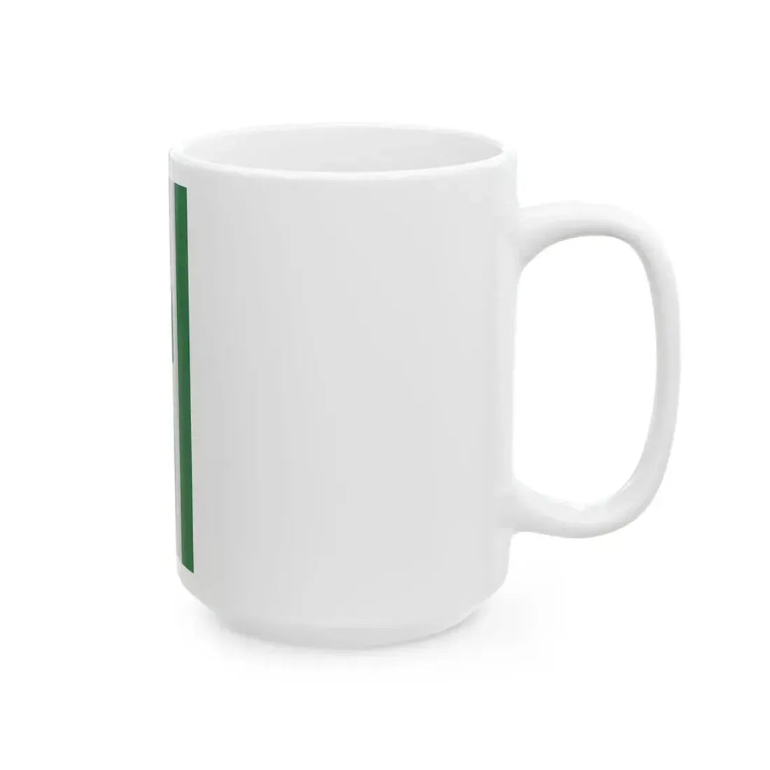 Flag of Vaszoly vertical (Hungary) White Coffee Mug - Go Mug Yourself
