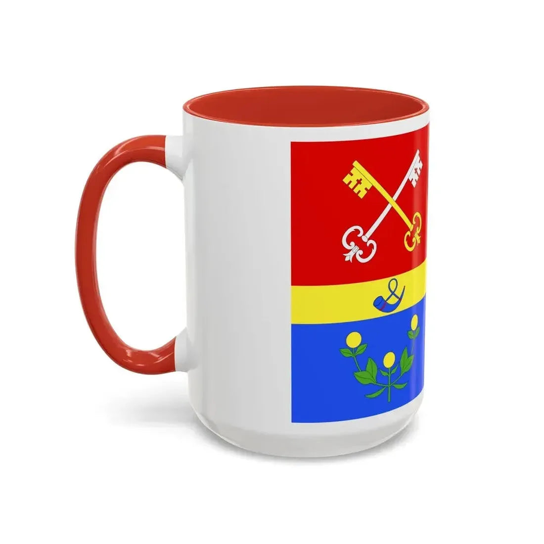Flag of Vaucluse France 2 - Accent Coffee Mug - Go Mug Yourself