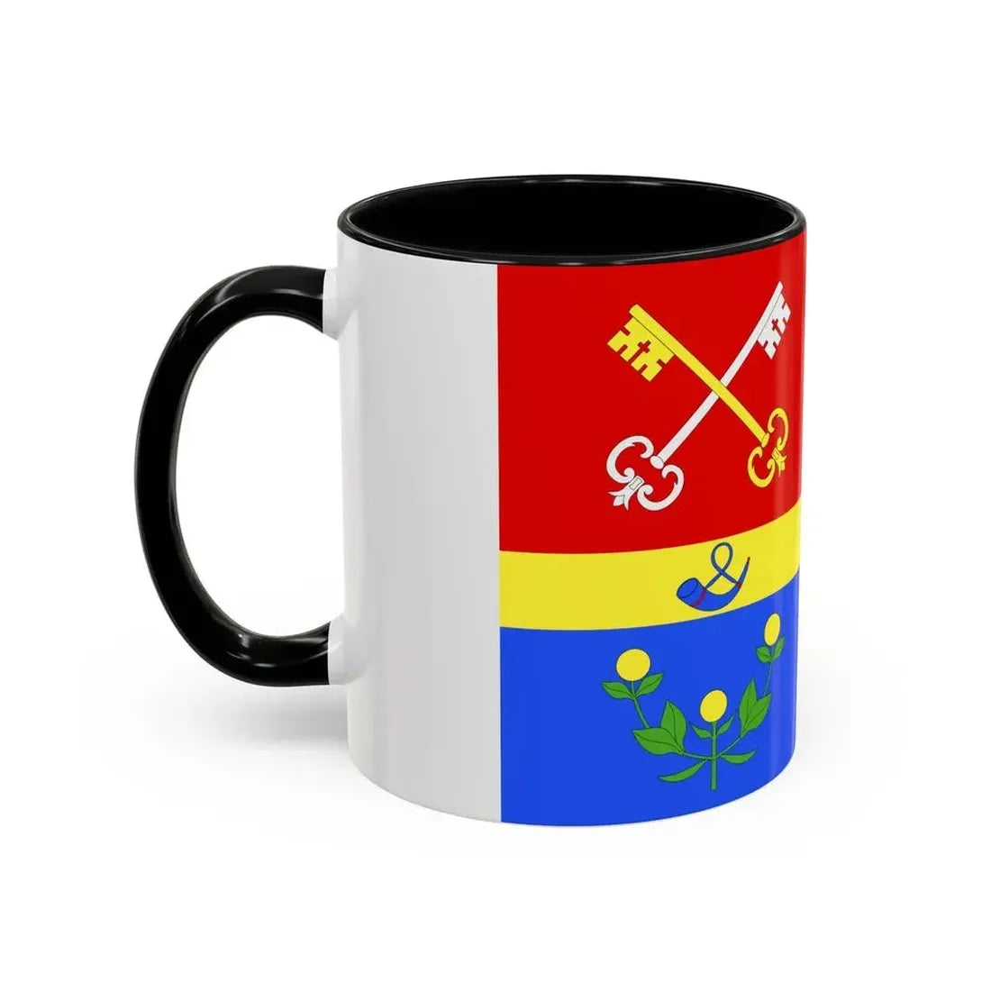 Flag of Vaucluse France 2 - Accent Coffee Mug - Go Mug Yourself