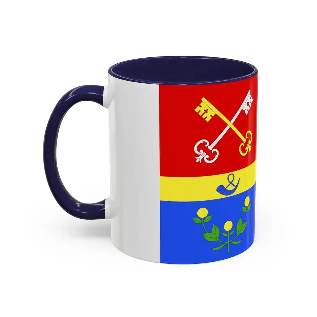 Flag of Vaucluse France 2 - Accent Coffee Mug - Go Mug Yourself