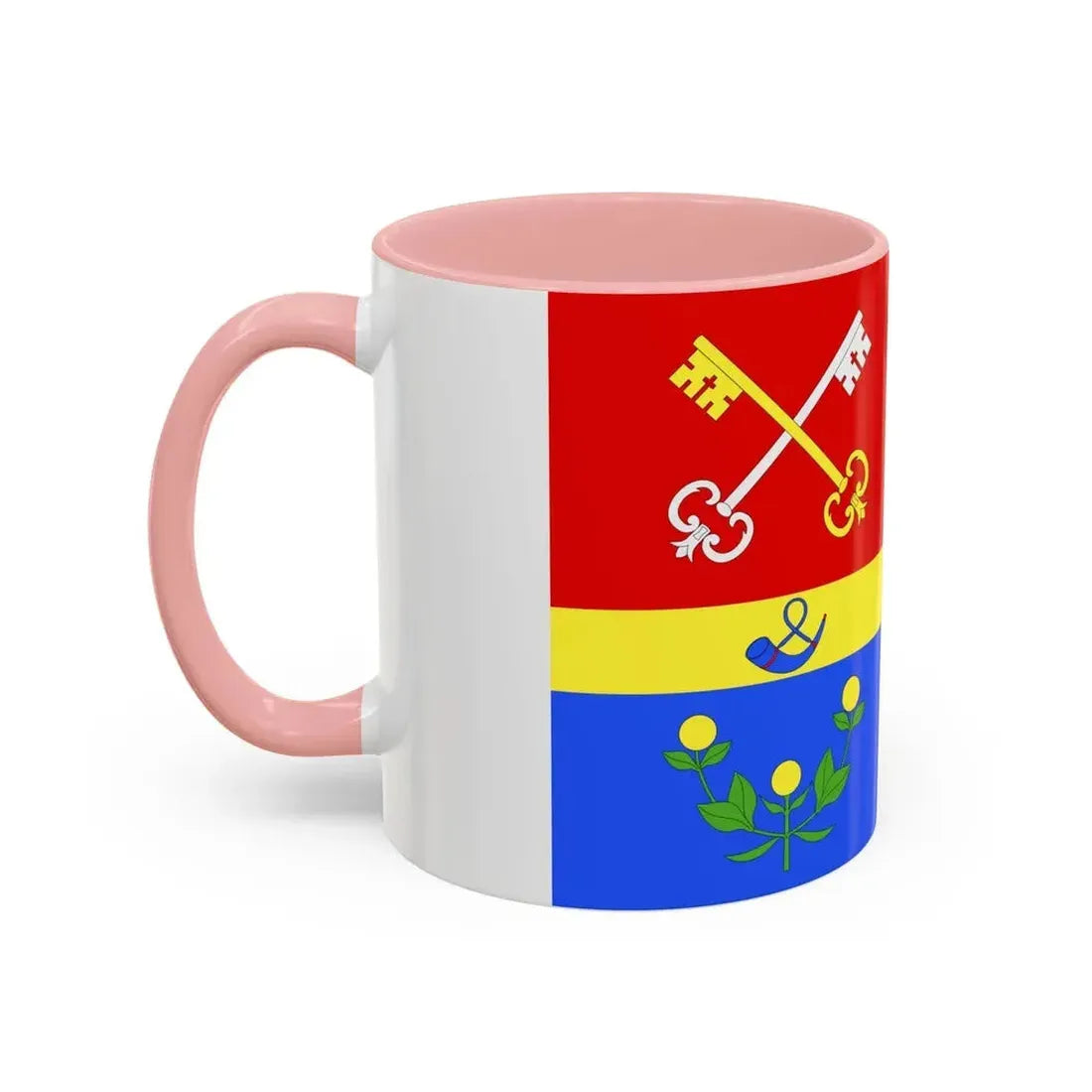 Flag of Vaucluse France 2 - Accent Coffee Mug - Go Mug Yourself