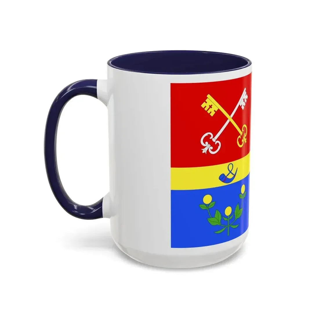 Flag of Vaucluse France 2 - Accent Coffee Mug - Go Mug Yourself