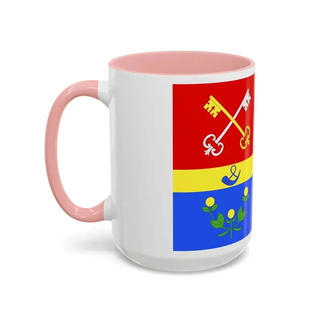 Flag of Vaucluse France 2 - Accent Coffee Mug - Go Mug Yourself