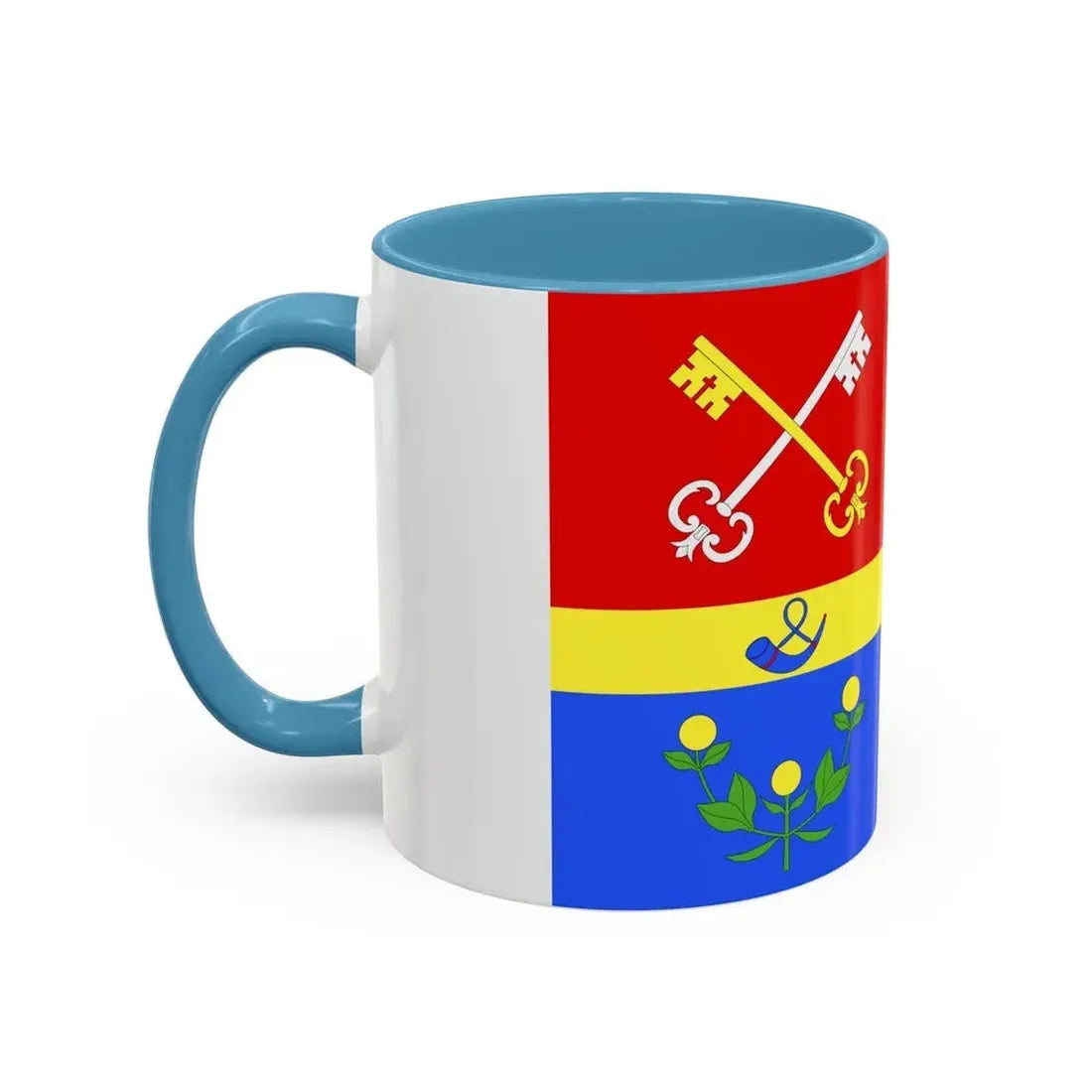 Flag of Vaucluse France 2 - Accent Coffee Mug - Go Mug Yourself