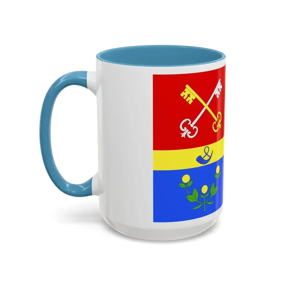 Flag of Vaucluse France 2 - Accent Coffee Mug - Go Mug Yourself