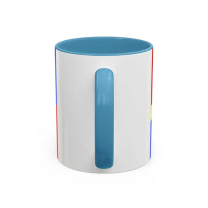 Flag of Vaucluse France 2 - Accent Coffee Mug - Go Mug Yourself