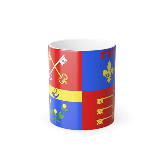 Flag of Vaucluse France 2 - Color Changing Coffee Mug 11oz - Go Mug Yourself