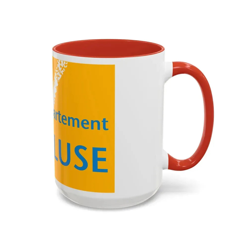 Flag of Vaucluse France - Accent Coffee Mug - Go Mug Yourself