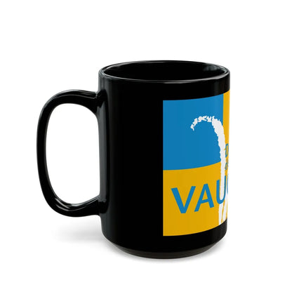 Flag of Vaucluse France - Black Coffee Mug-Go Mug Yourself