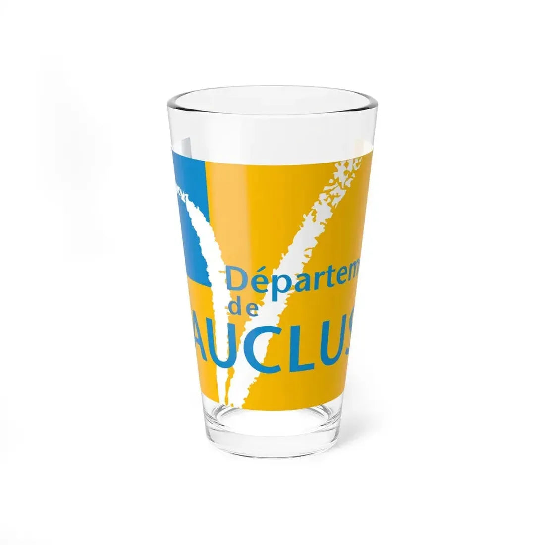 Flag of Vaucluse France - Pint Glass 16oz 16oz - Go Mug Yourself