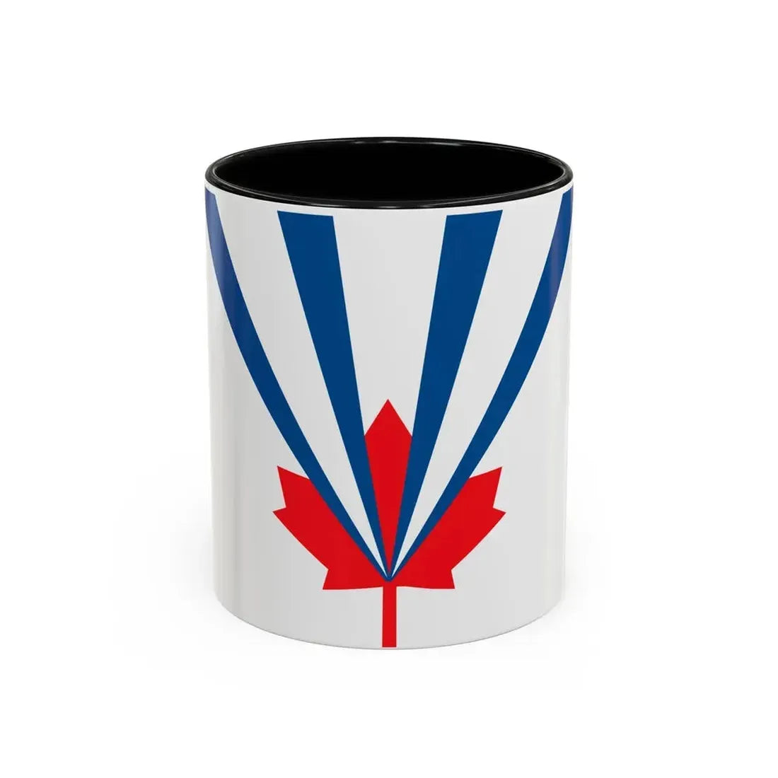 Flag of Vaughan Ontario Canada - Accent Coffee Mug 11oz Black - Go Mug Yourself