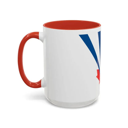 Flag of Vaughan Ontario Canada - Accent Coffee Mug - Go Mug Yourself