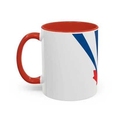 Flag of Vaughan Ontario Canada - Accent Coffee Mug - Go Mug Yourself
