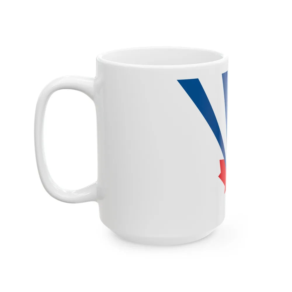 Flag of Vaughan Ontario Canada - White Coffee Mug-Go Mug Yourself