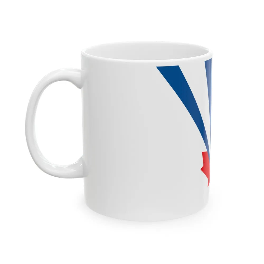 Flag of Vaughan Ontario Canada - White Coffee Mug-Go Mug Yourself