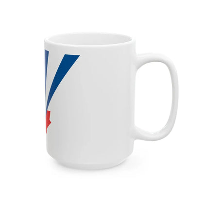 Flag of Vaughan Ontario Canada - White Coffee Mug-Go Mug Yourself