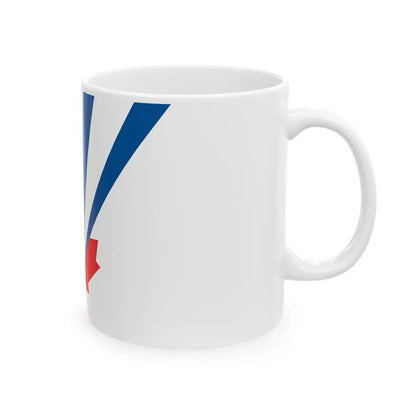 Flag of Vaughan Ontario Canada - White Coffee Mug-Go Mug Yourself