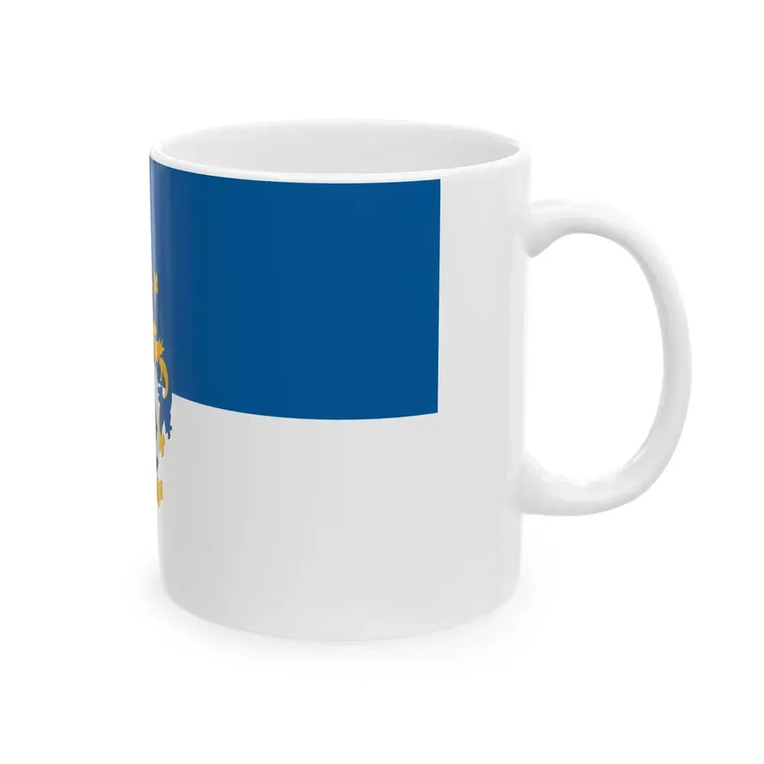 Flag of Vazsnok (Hungary) White Coffee Mug - Go Mug Yourself