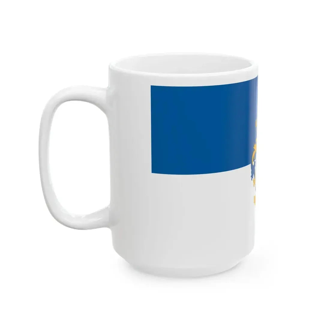 Flag of Vazsnok (Hungary) White Coffee Mug - Go Mug Yourself