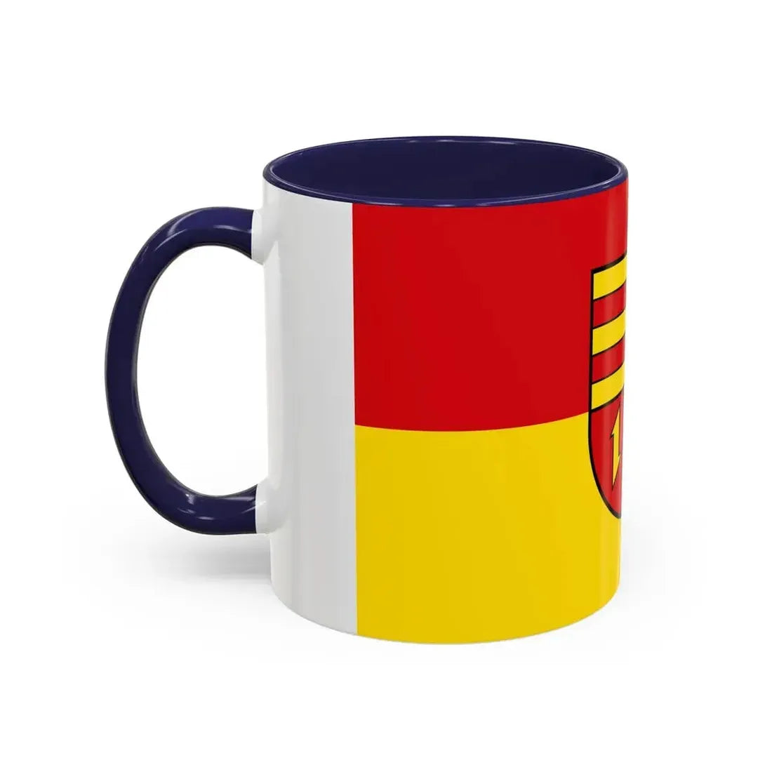 Flag of Vechta Germany - Accent Coffee Mug - Go Mug Yourself