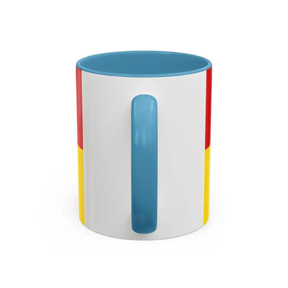 Flag of Vechta Germany - Accent Coffee Mug - Go Mug Yourself