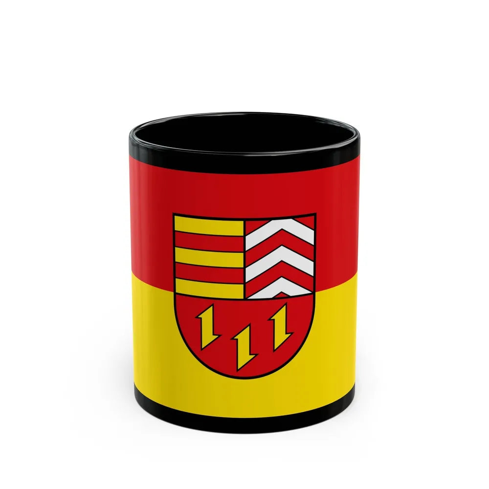 Flag of Vechta Germany - Black Coffee Mug-11oz-Go Mug Yourself